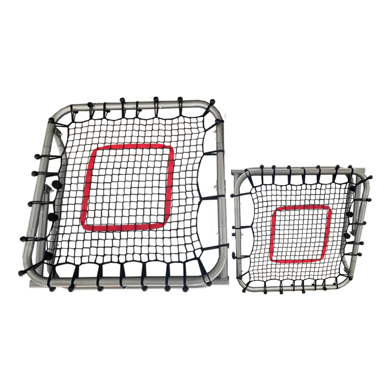 Load image into Gallery viewer, The Complete Fielding System | Rebounder XL (5&#39;x5&#39;) + Pro (3&#39;x3&#39;) Combo
