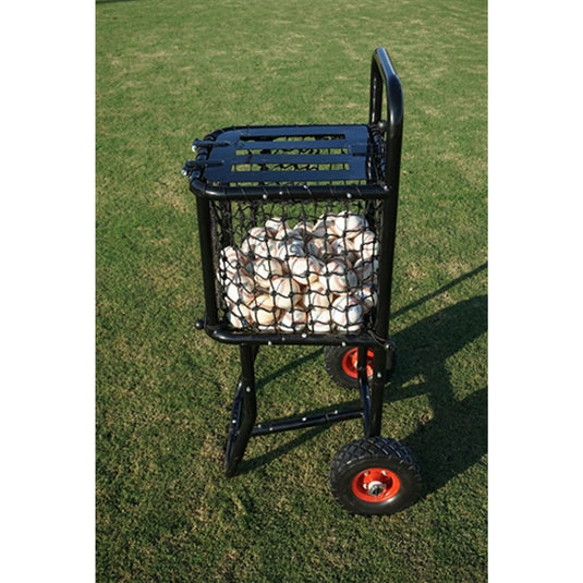 Pro Ball Cart- Medium w/ Lid w/ Bungee Net Saver